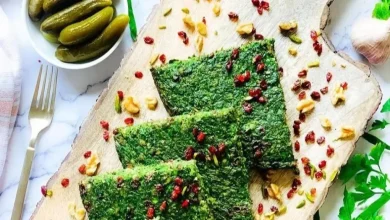 طرز تهیه کوکو تره فرنگی خوشمزه و پف دار1
