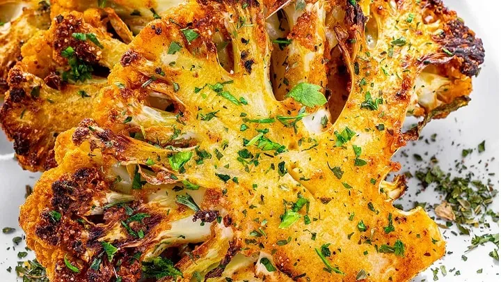 طرز تهیه گل کلم کبابی نکات پخت