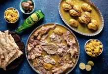 کله پاچه پلو