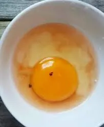 وجود لکه های قرمز و قهوه‌ای در تخم مرغ نشانه چیست؟؟