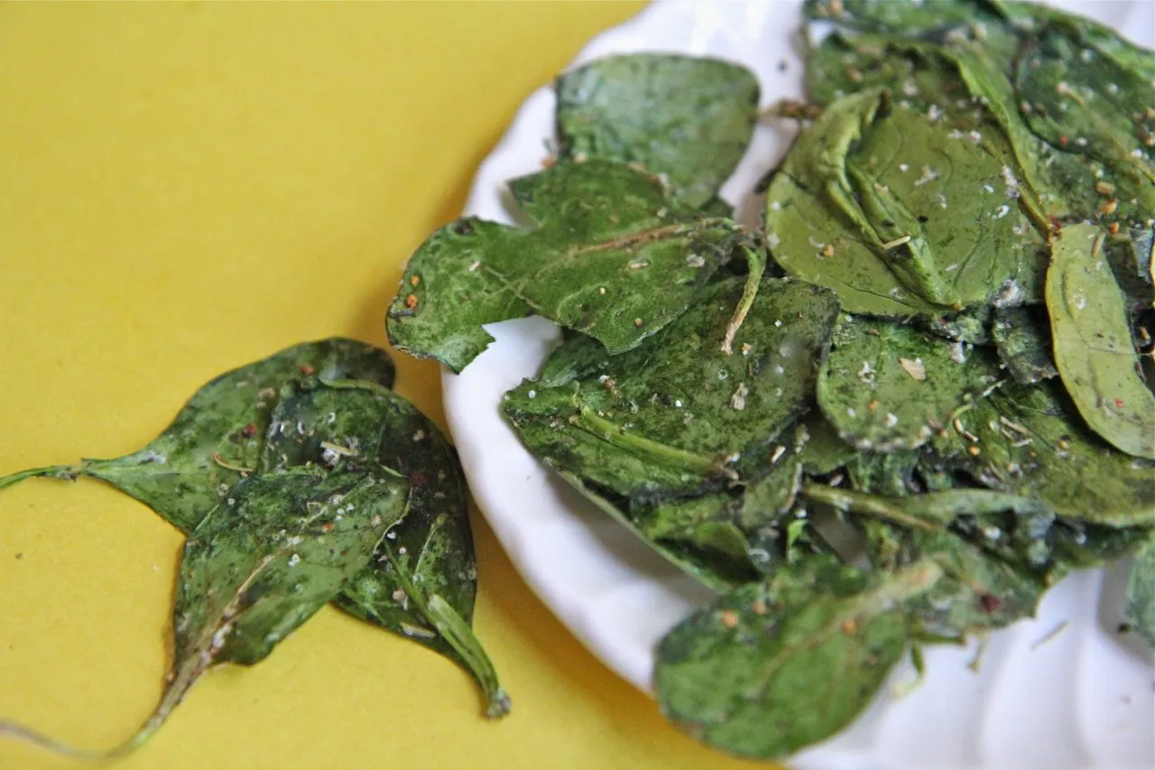 چیپس اسفناج