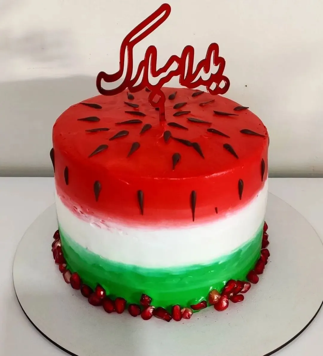 کیک شب یلدا جذاب