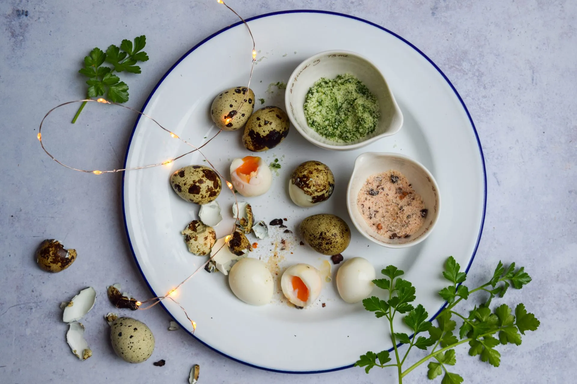 Quail eggs