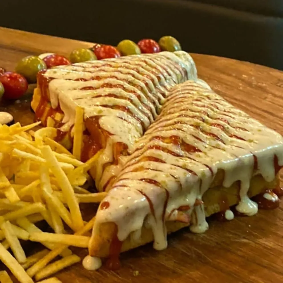 اسنک مرغ و قارچ