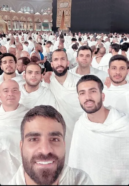 بازیکنان استقلال حاجی شدند 1