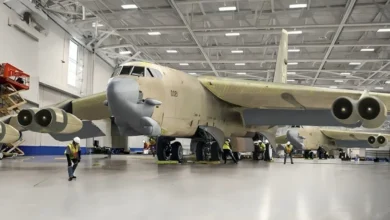 تجهیز بمب افکن B-۵۲ به یک قطعه قدرتمند 5 بمب افکن B ۵۲ 1