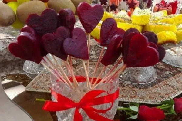 تزیین لبو شب یلدا با بیش از ۴۰ ایده خلاقانه و متفاوت22