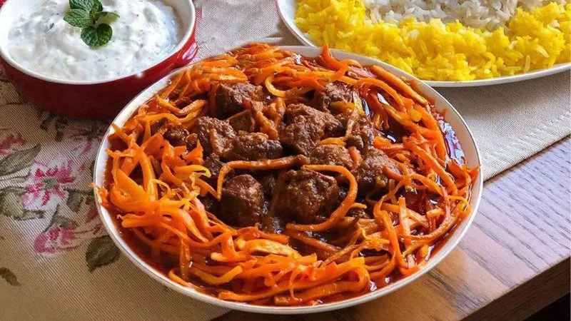 خورش هویج تبریزی