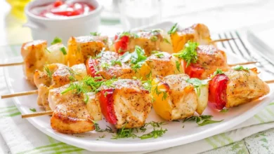 طرز تهیه جوجه‌ کباب با سس مخصوص1