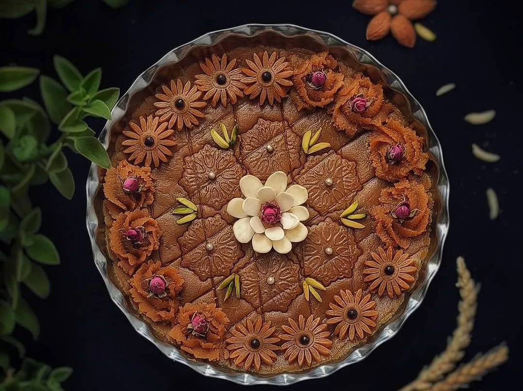 طرز تهیه حلوا نسکافه‌ ای