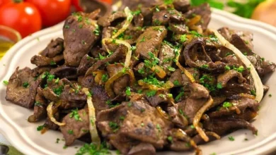 طرز تهیه خوراک جگر مرغ مجلسی در ۲۰ دقیقه فیلم