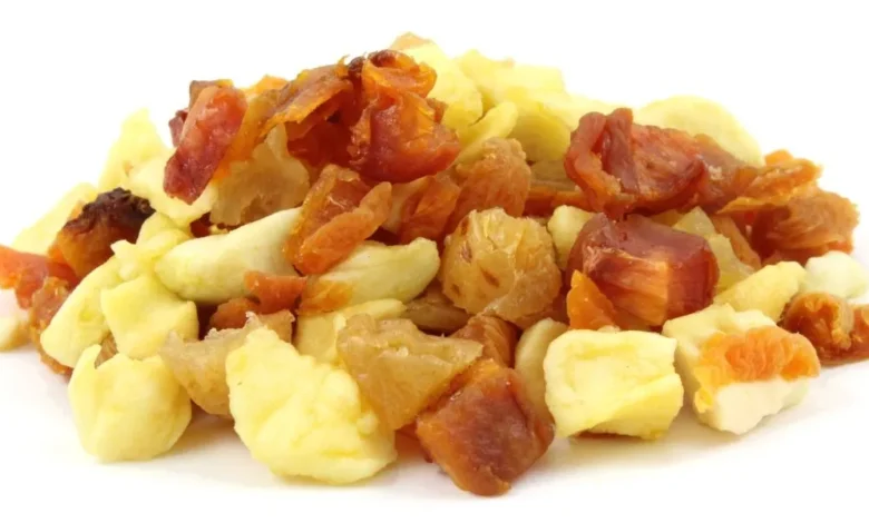 میوه خشک مکعبی
