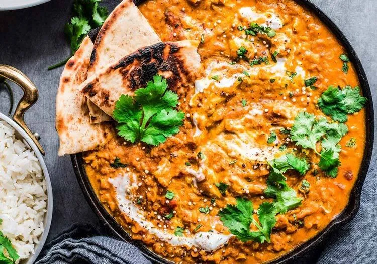خوراک عدسی هندی