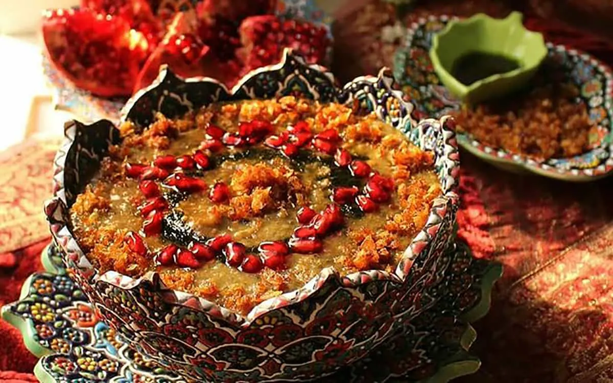 غذاهای شب یلدا