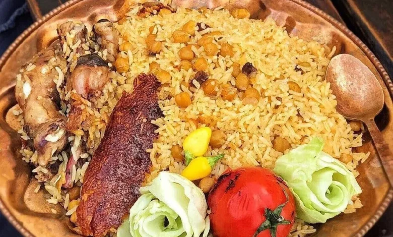 کله پاچه پلو