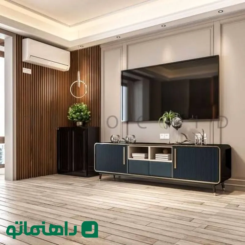 دکوری زیبا برای میز تلویزیون