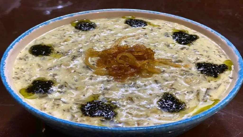 آش ماست و لپه