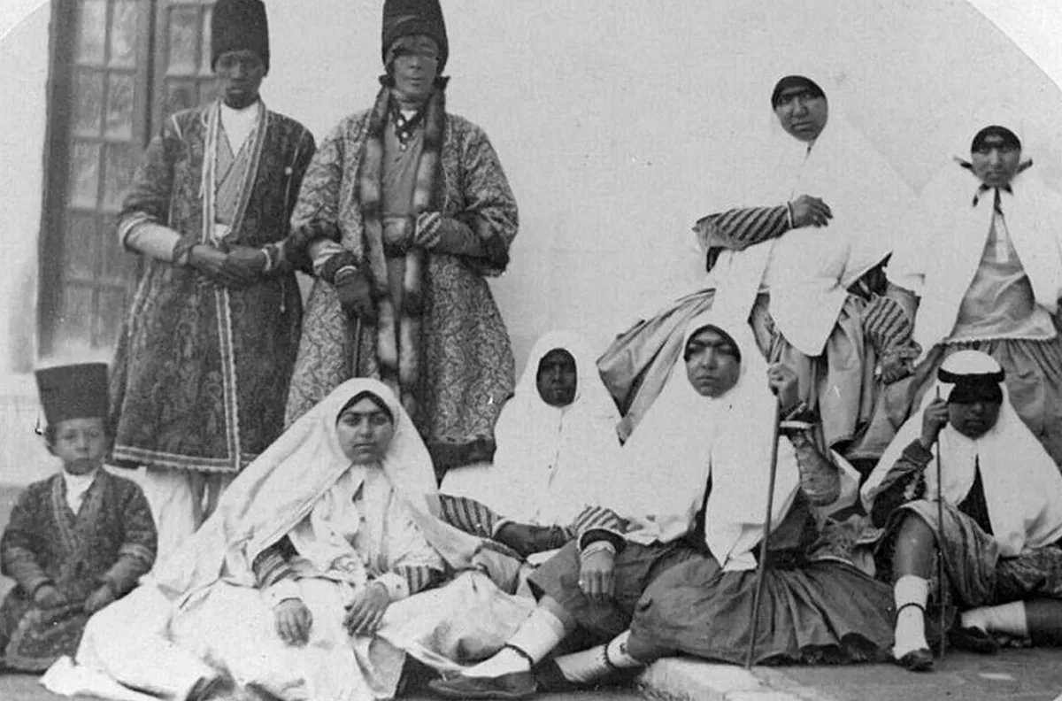 زنان حرمسرای ناصرالدین