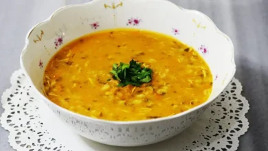 سوپ بلغور جو دوسر