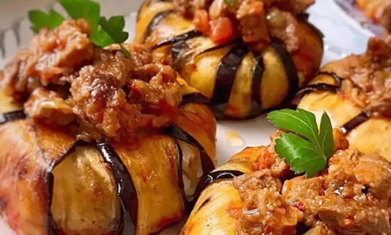 بادمجان بقچه ای