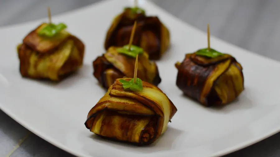 بادمجان بقچه ای