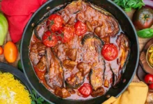 طرز تهیه خورش بادمجان مجلسی