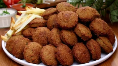 طرز تهیه فلافل ترد و خوشمزه با لوبیا سفید فیلم