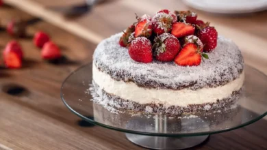 طرز تهیه کیک لامینگتون