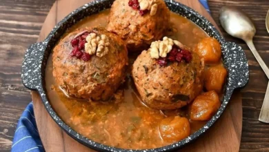 کوفته قلقلی با آلو
