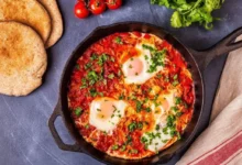 املت با گوجه کبابی