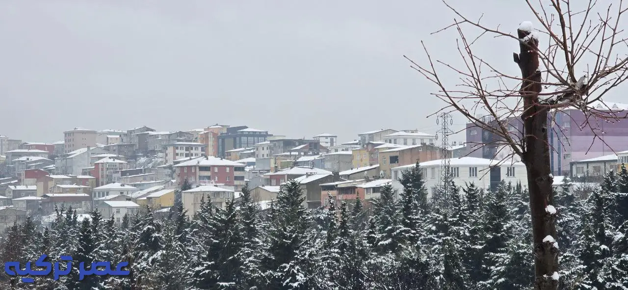 برف استانبول 1