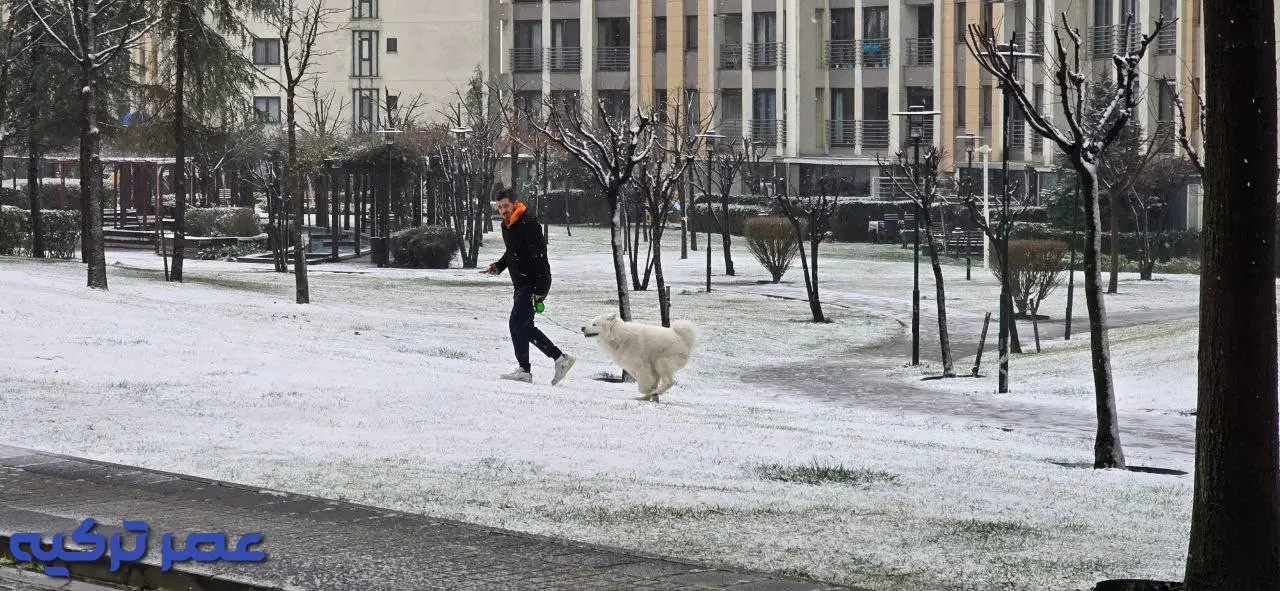 برف استانبول 9