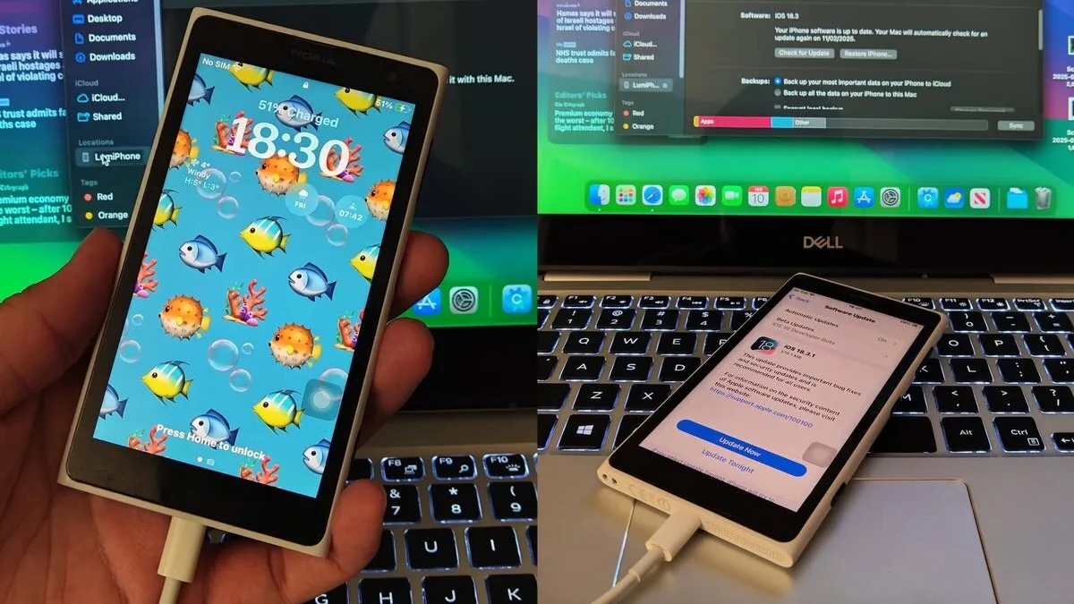 تولد دوباره نوکیا با کمک آیفون (+عکس)