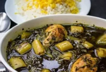 خورش تره فرنگی