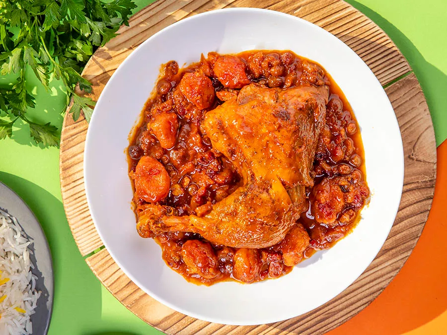 خوشمزه شدن خورشت مرغ‌