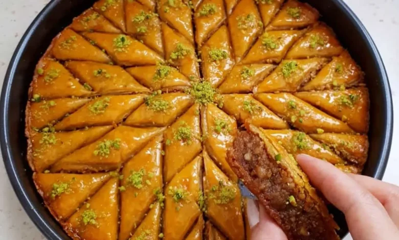 طرز تهیه باقلوا یزدی ویژه عید نوروز3