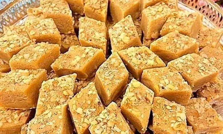 حلوا خشک گردویی
