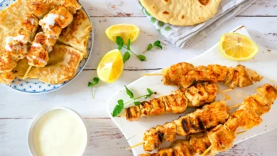 طرز تهیه کباب ترکی مرغ با سس مخصوص