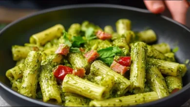 طرز تهیه یک پاستای خاص در 5 دقیقه به روش آشپز مشهور ایتالیایی