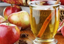 دمنوش سیب و دارچین