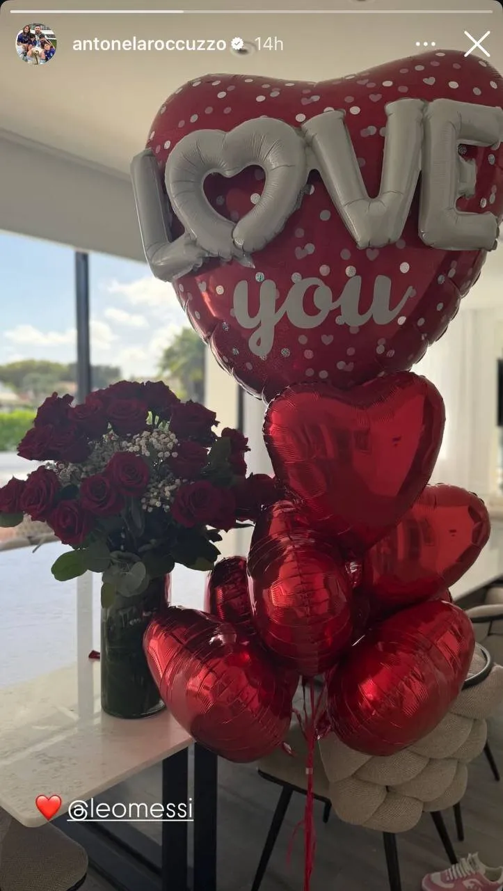 هدیه ولنتاین لیونل مسی