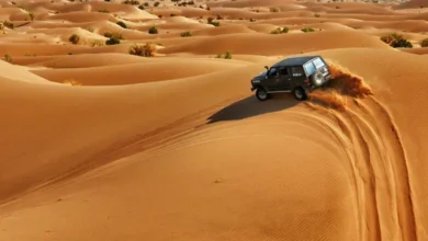 هنگام رانندگی در شن و ماسه چه کنیم تا خودرو گیر نکند؟3
