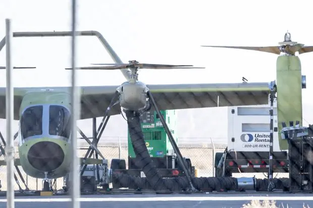 هواپیمای چرخنده اسرارآمیز آمریکا