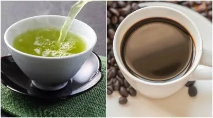 چای سبز یا قهوه