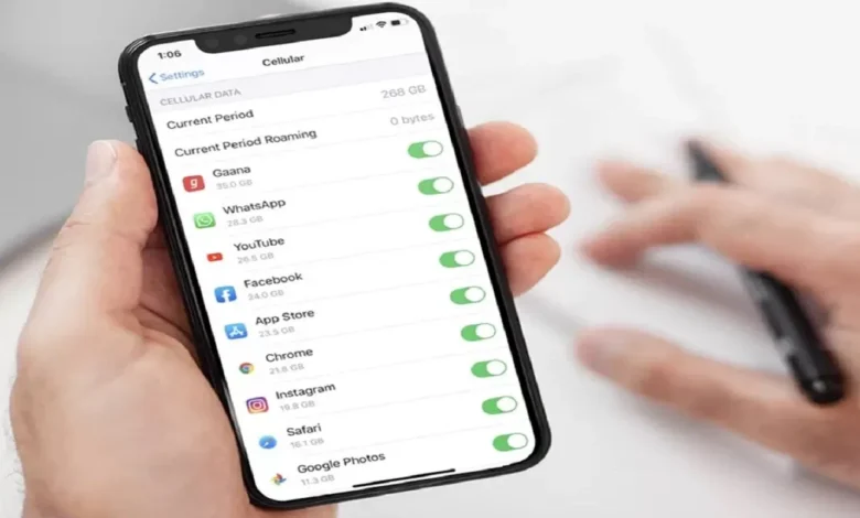 مصرف اینترنت