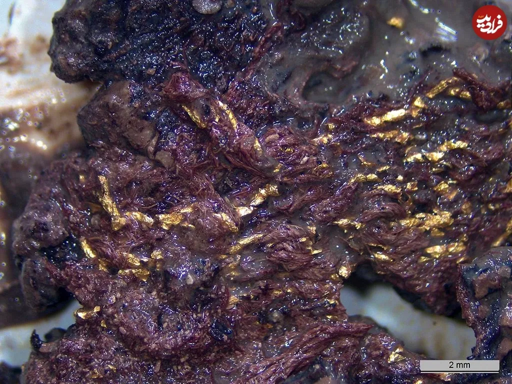 کشف «لباس طلایی» از یک قبر 1500 ساله (+عکس)