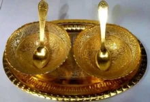 ۱۱ روش تمیز کردن و برق انداختن ظروف برنجی3