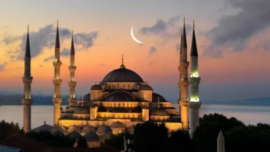 اوقات شرعی به افق استانبول 1