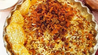 رشته پلو درباری