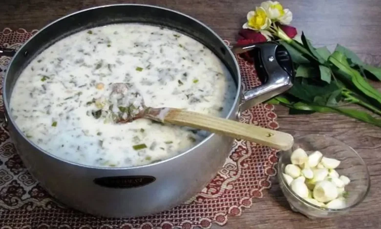 آش دوغ تبریزی